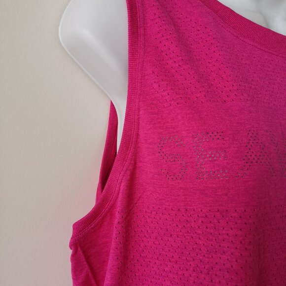 NWT LULULEMON SEAWHEEZE Fuchsia LTWT Swiftly Breathe Crop Tank Top 10 - Picture 4 of 10